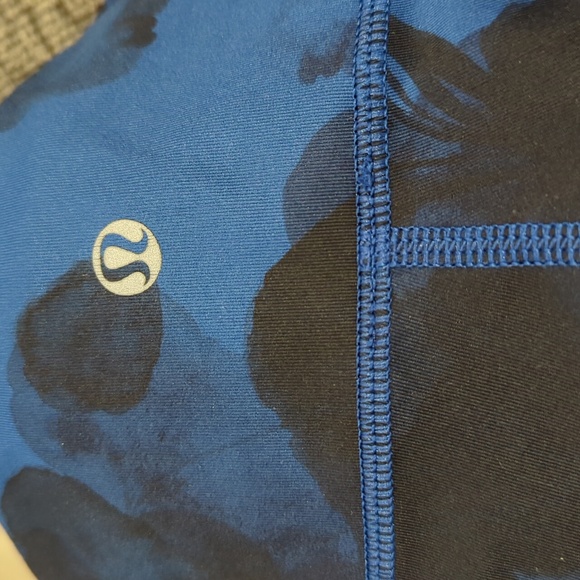 Lululemon Wunder Under Pant *Full-On Luxtreme Jumbo Inky Floral Black Inkwell - Picture 10 of 12